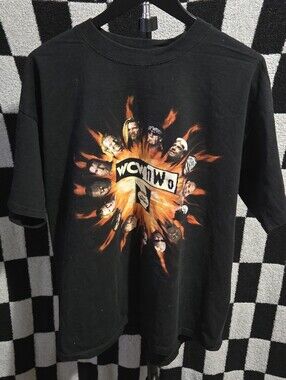 Wcw Ilinois lotto men's 90's vintage shirt size xl